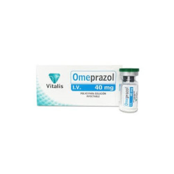 Omeprazol 40 Mg IV Polvo Liofilizado 10 Frascos Ampolla Vence 10-2025 Stock 1