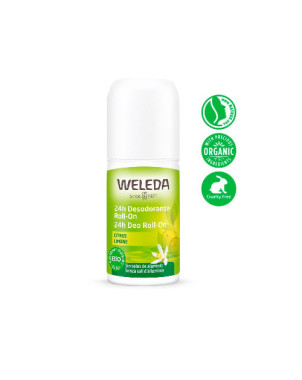 Desodorante Roll On Citrus 24 Hrs 50 Ml Weleda