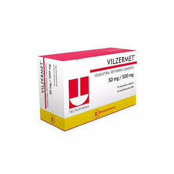Vilzermet 50/500 mg 60 comprimidos Ley Cenabast