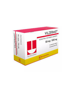 Vilzermet 50/500 mg 60 comprimidos Ley Cenabast