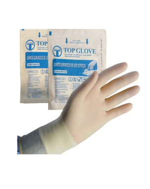 Guante estéril Top Glove Talla 8