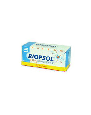 Biopsol 0.25 mg x 30 comp