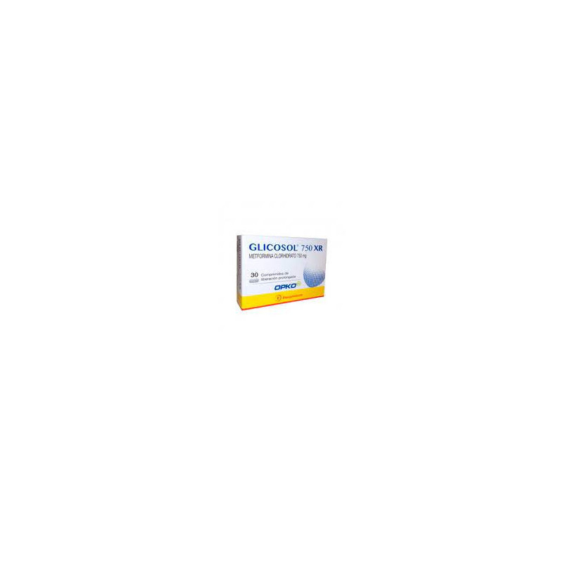 Glicosol XR 750 mg x 30 comp LP