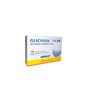 Glicosol XR 750 mg x 30 comp LP