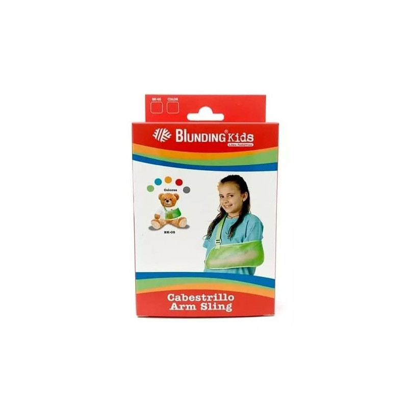 Blunding Cabestrillo Kids  4 a 6 años Color Naranjo