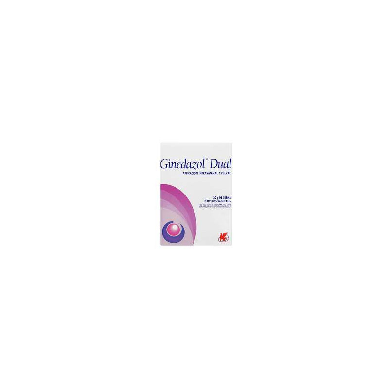 Ginedazol Dual 20 G de crema / 10 Ovulos
