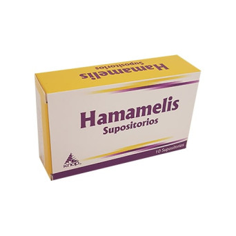 Hamamelis x 10 Supositorios