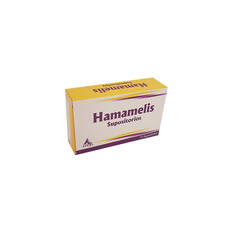 Hamamelis x 10 Supositorios