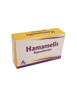 Hamamelis x 10 Supositorios