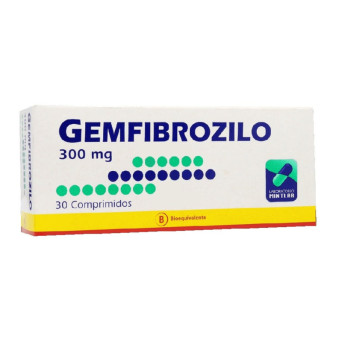 Gemfibrozilo 300 mg x 30 comp