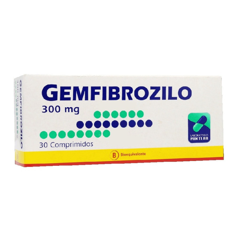 Gemfibrozilo 300 mg x 30 comp