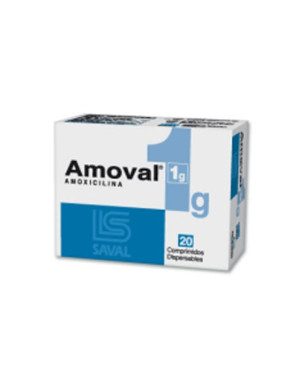 Amoval 1 g x 20 comp Dispersables