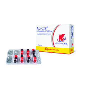 Adroxef comprimidos 500 mg x 14 vence 28-02-25
