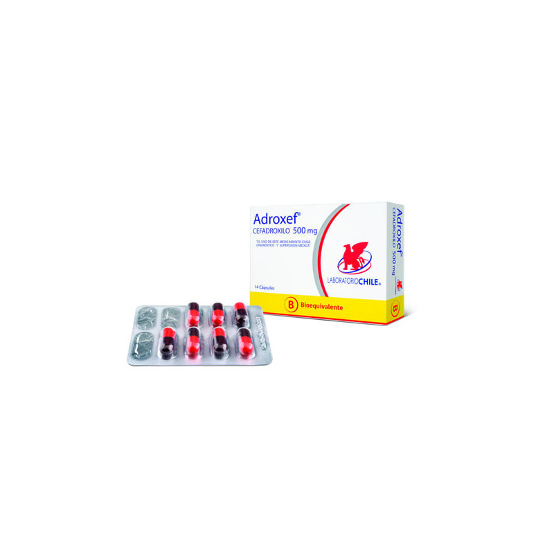 Adroxef comprimidos 500 mg x 14 vence 28-02-25