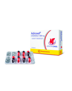 Adroxef comprimidos 500 mg x 14 vence 28-02-25