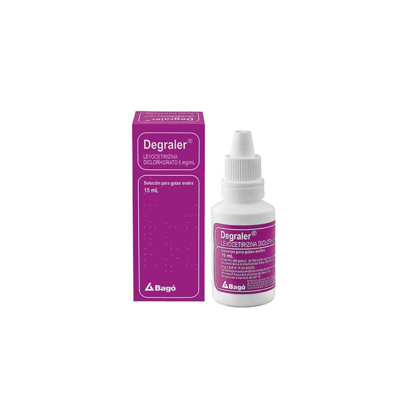Degraler 5mg/Ml 15 Ml Vence 01/2026 Stock 1