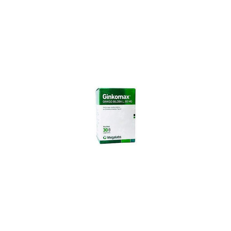 Ginkomax 80mg x 30 capsulas