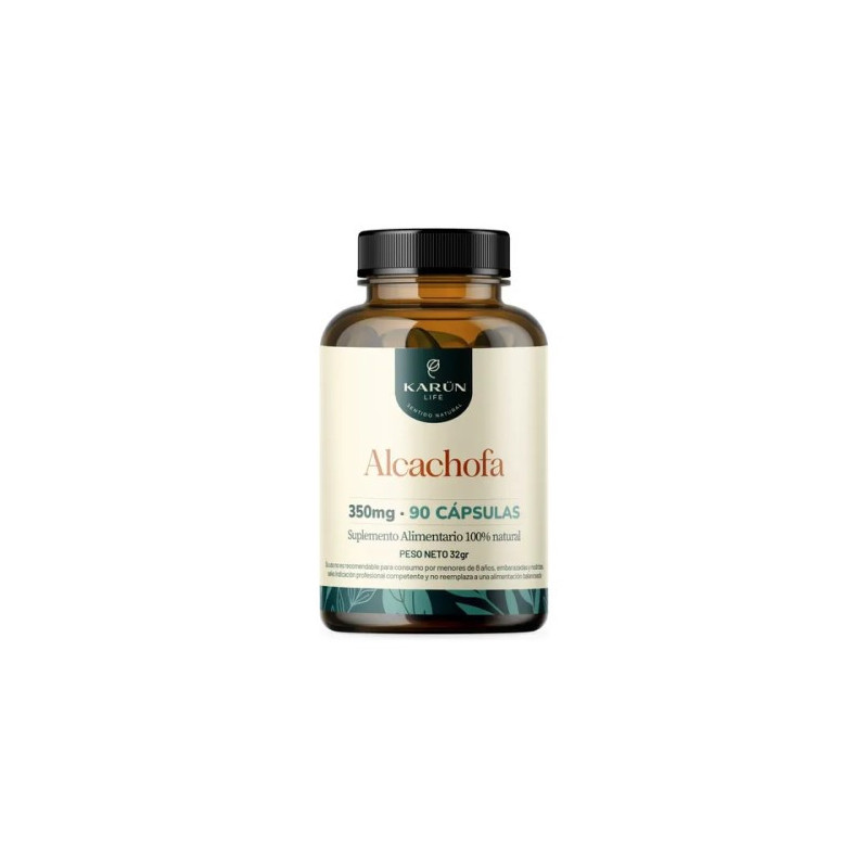 Alcachofa 90 Capsulas Karun Life     VENC 17/10/2026   STOCK 5