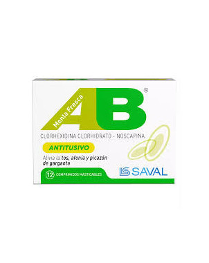 AB Antitusivo Menta Fresca 12 comprimidos