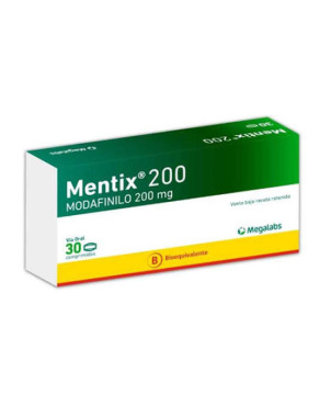 Mentix 200 Mg 30 Comp
