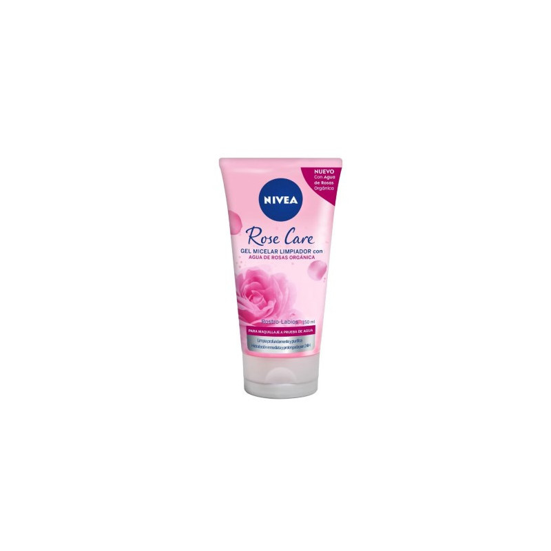 Nivea Gel Micelar Limpiador Facial Rose Care 150 ML   VENCE 10/2026   STOCK 2