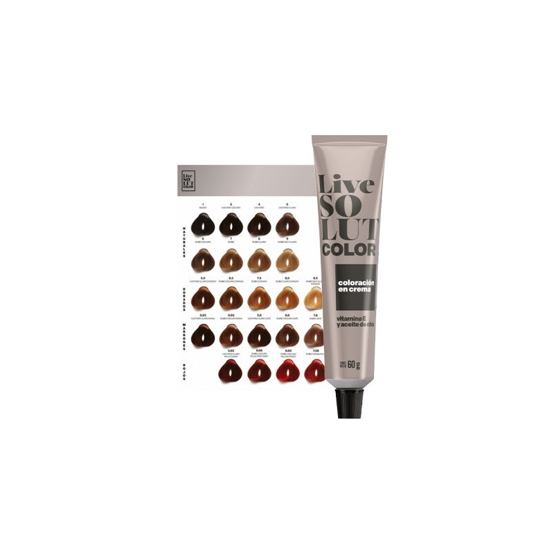 Coloracion En Crema 60 G 6 Rubio Oscuro Live Solut Color   VENCE 09/2026   STOCK 1