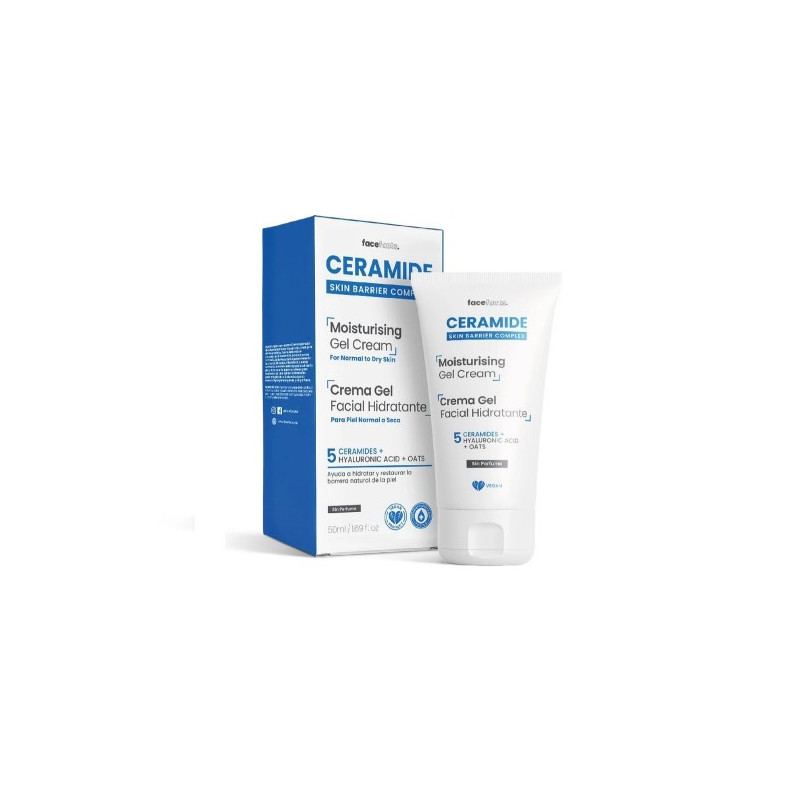 Ceramide Crema Facial En Gel Piel Normal A Seca 50 Ml