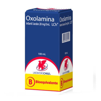 Oxolamina Infantiil Jarabe 28mg/5ml 100 Ml Lab Chile   VENCE 10/2026   STOCK 1