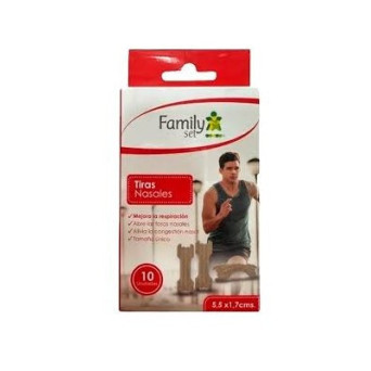 Tiras Nasales Family Set x 10 und (Respira Mejor)
