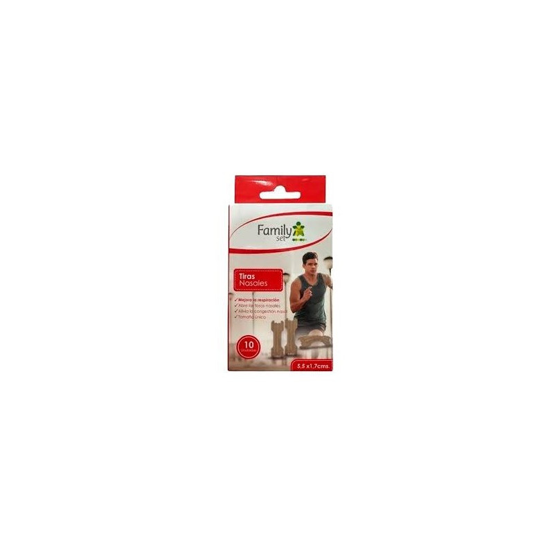 Tiras Nasales Family Set x 10 und (Respira Mejor)