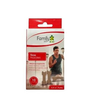 Tiras Nasales Family Set x 10 und (Respira Mejor)