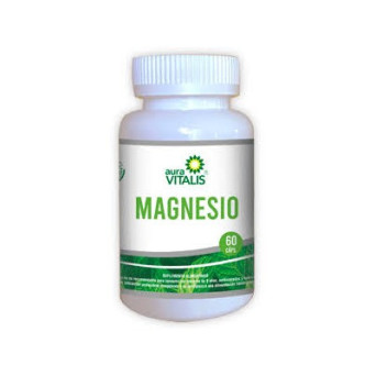Magnesio 60 Caps Aura Vitalis   VENCE 10/2026   STOCK 3