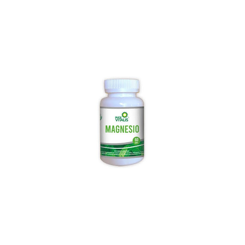 Magnesio 60 Caps Aura Vitalis   VENCE 10/2026   STOCK 3