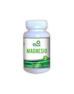 Magnesio 60 Caps Aura Vitalis   VENCE 10/2026   STOCK 3