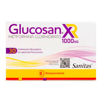 Glucosan XR 1000 Mg 30 Comp. Recubiertos