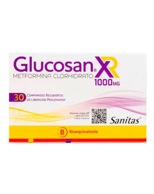 Glucosan XR 1000 Mg 30 Comp. Recubiertos