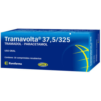Tramavolta 37,5/325 mgs. 30 comp.