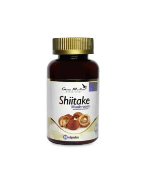 Shiitake Mushroom 60 Capsulas Green Medical   VENCE 11/2026    STOCK 1