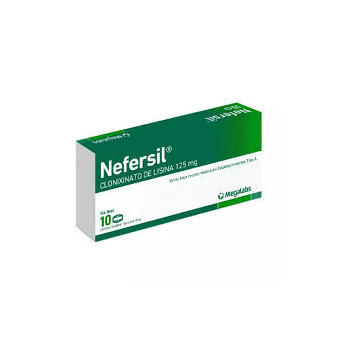 Nefersil 125 mg 10 comprimidos