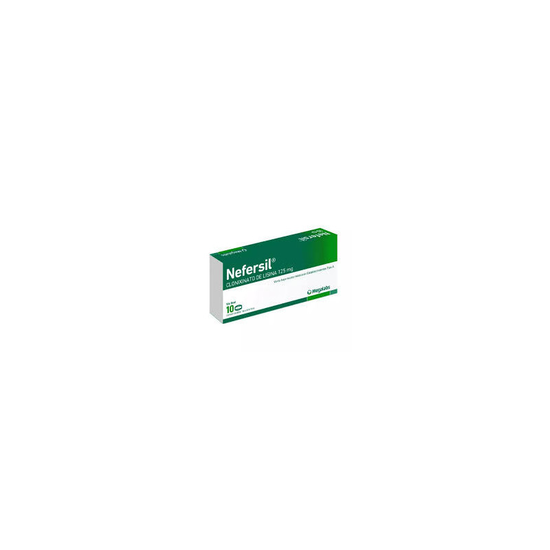 Nefersil 125 mg 10 comprimidos