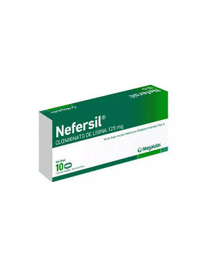 Nefersil 125 mg 10 comprimidos