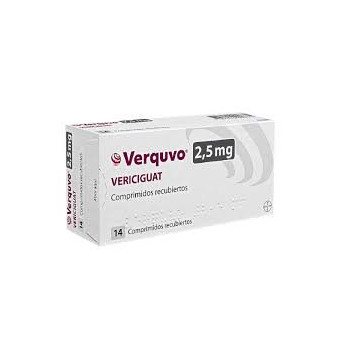Verquvo 2.5 mg x 14 comp recubiertos     VENC 11/2026  STOCK 1