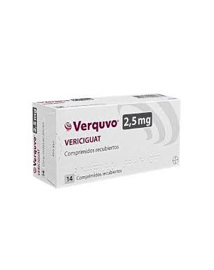 Verquvo 2.5 mg x 14 comp recubiertos     VENC 11/2026  STOCK 1