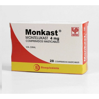 Monkast 4 Mg 28 Comp Masticables Venc 10/2026 Stock 1