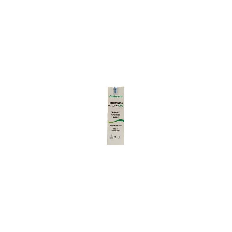 Hialuronato De Sodio 0.4% Sol. Oftalmica 10 Ml Vitafarma