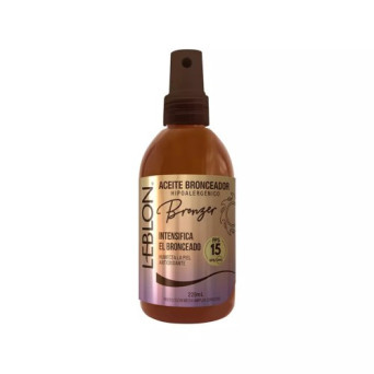 Leblon Bronzer Aceite Bronceador Fps15 220 Ml   VENCE 09/2026   STOCK 1
