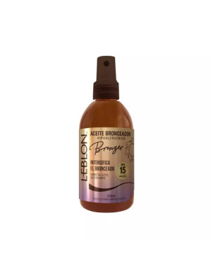 Leblon Bronzer Aceite Bronceador Fps15 220 Ml   VENCE 09/2026   STOCK 1