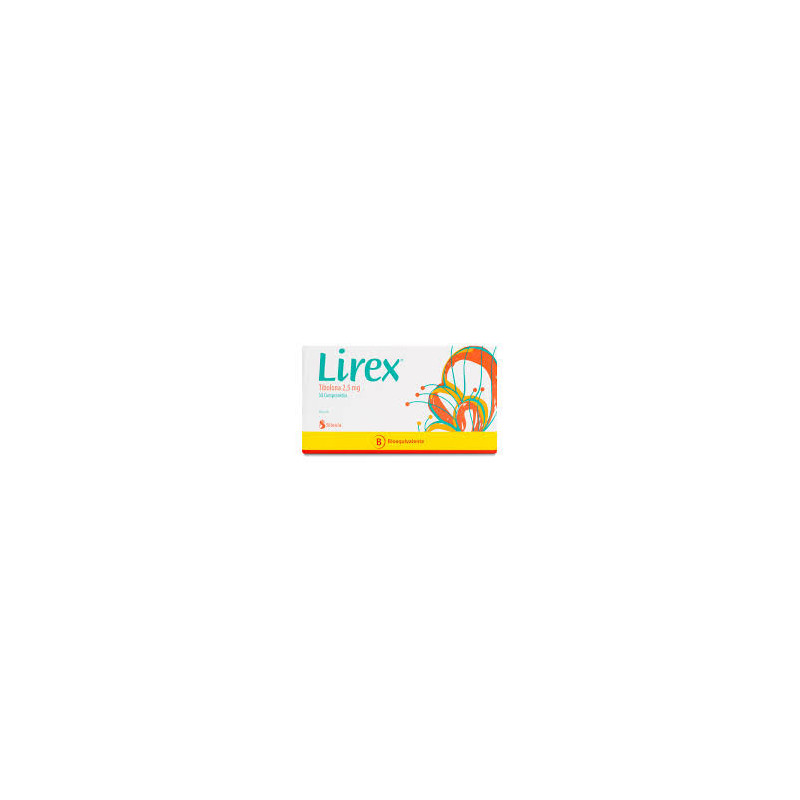 Lirex 2,5 mg 30 comprimidos