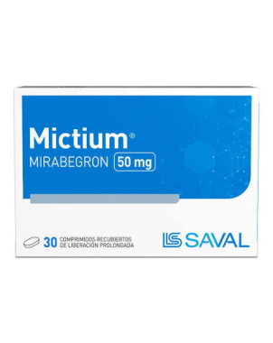 Mictium 50 mg x 30 comp