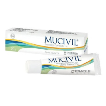 Mucivil Crema 1% 20 g